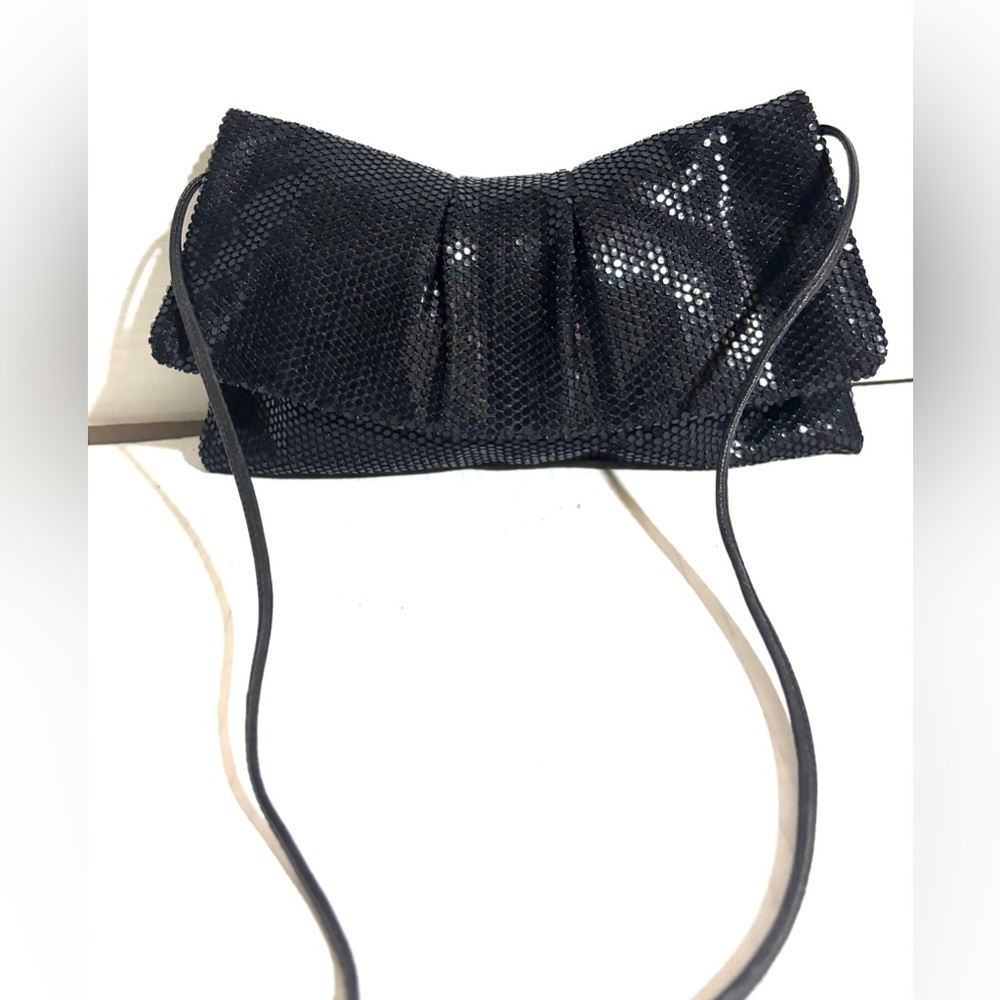 Vintage Black Sequin Crossbody Clutch crossbody bag